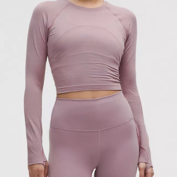 Swiftly Tech Cropped Long-Sleeve Shirt 2.0 SZ 0 - Picture 1 of 2